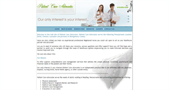 Desktop Screenshot of patientcareadvocates.com